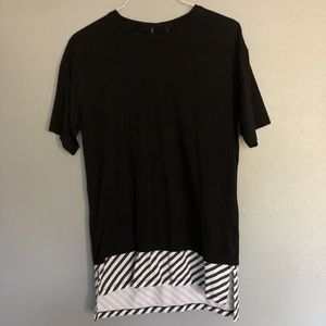 Forever 21 Blvck & Striped Tee